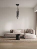 Stilvi LED-Hängelampe 41W, IP20, Sandy Black, 3000K – Bild 2