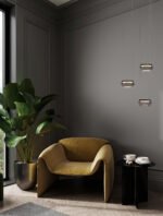 Jailyn LED-Hängelampe 8W, IP20, Sandy Black/Smokey, 3000K – Bild 7