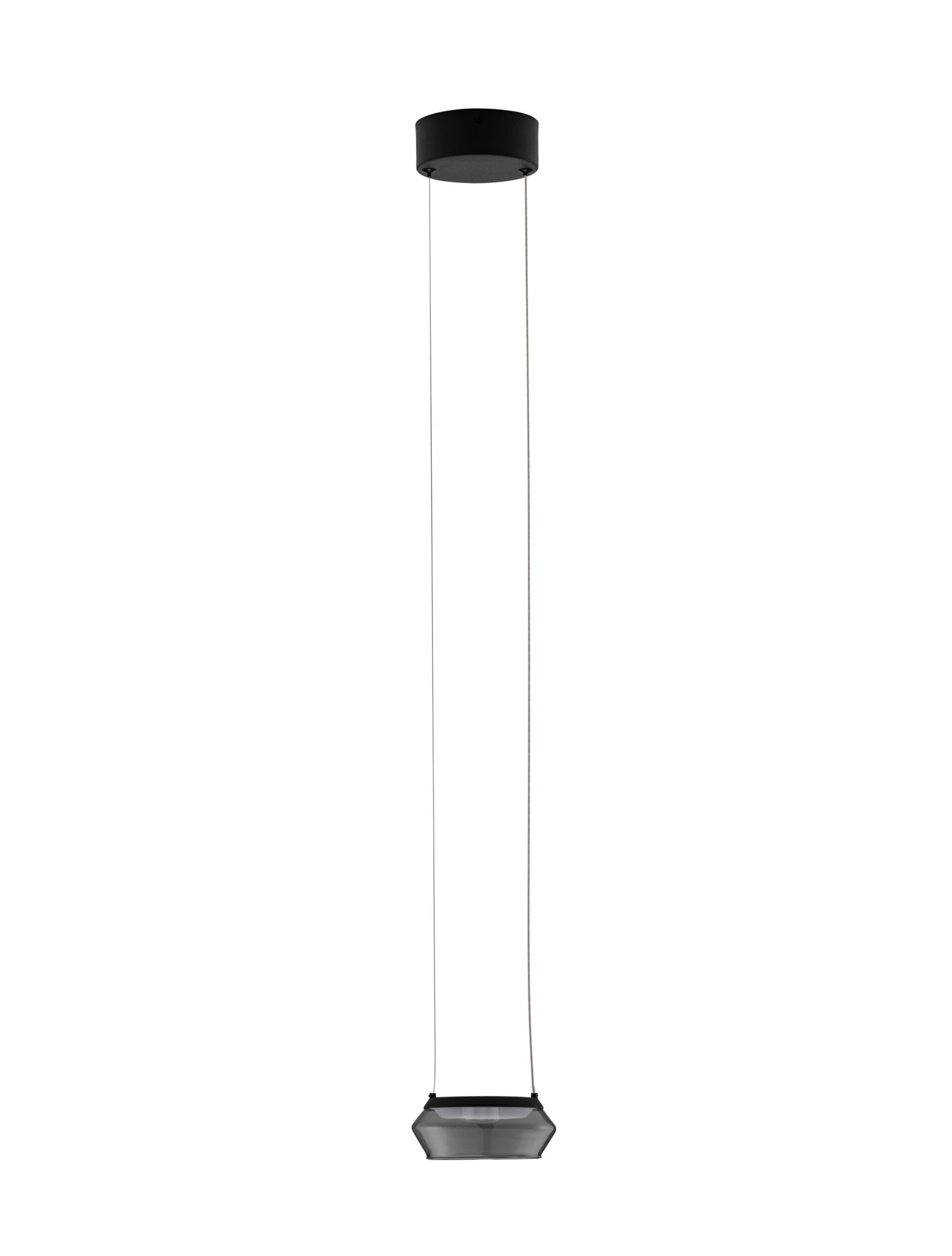 9236101_2 Jailyn LED-Hängelampe 8W, IP20, Sandy Black/Smokey, 3000K – Bild 1