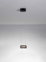 Jailyn LED-Hängelampe 8W, IP20, Sandy Black/Smokey, 3000K – Bild 4