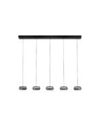 Jailyn LED-Hängelampe 40W, IP20,Smokey Glass,dimmbar