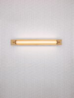 Fasko LED-Badezimmerleuchte 16W, IP44, Messinggold/Weiß – Bild 7