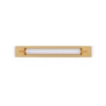Fasko LED-Badleuchte 13W, IP44, Schwarz/Brass/Weiß, 3000K