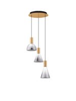Voi LED-Hängelampe 24W, IP20, Gradient Smokey, dimmbar