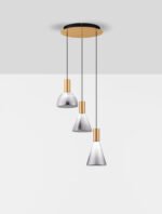 Voi LED-Hängelampe 24W, IP20, Gradient Smokey, dimmbar – Bild 5