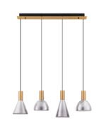 Voi LED-Hängelampe 32W, IP20, Gradient Smokey,dimmbar