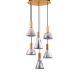Voi LED-Hängelampe 48W, IP20,Smokey Glass,dimmbar