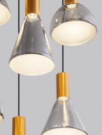 Voi LED-Hängelampe 48W, IP20,Smokey Glass,dimmbar – Bild 6