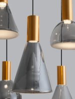 Voi LED-Hängelampe 48W, IP20,Smokey Glass,dimmbar – Bild 7