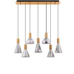 Voi LED-Hängelampe 47W, IP20, Smokey Glas, dimmbar