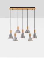 Voi LED-Hängelampe 47W, IP20, Smokey Glas, dimmbar – Bild 5