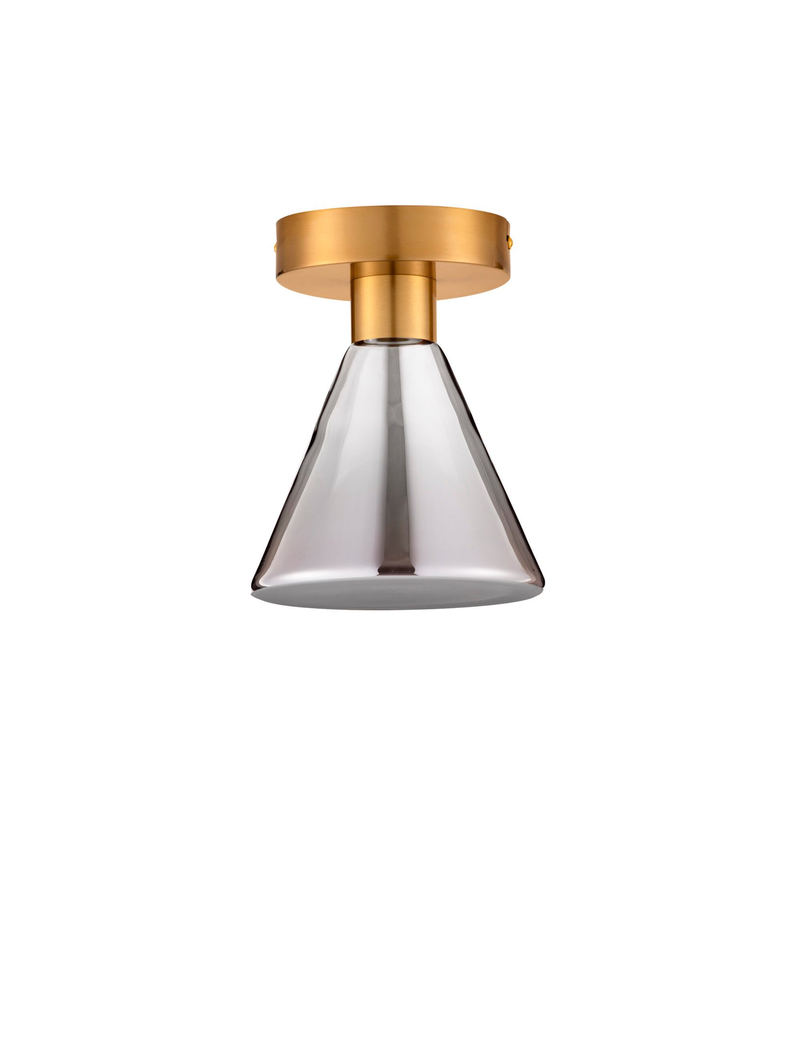 9236311_2 Voi LED-Deckenleuchte 8W, IP20, Smokey Glas, 3000K – Bild 1