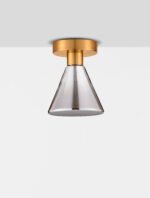 Voi LED-Deckenleuchte 8W, IP20, Smokey Glas, 3000K – Bild 4