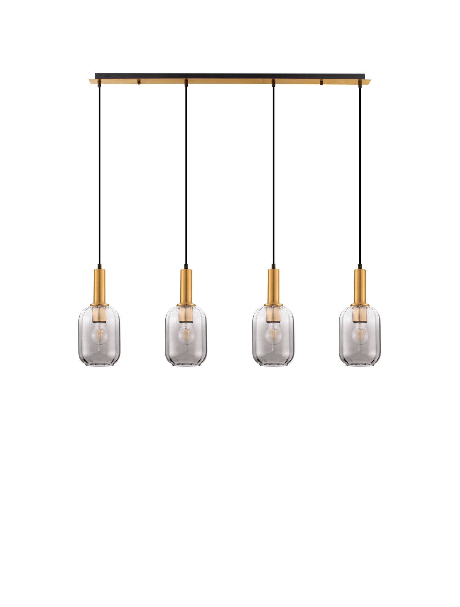 9236315_2 Maho Hängeleuchte 4×E27, max. 4×12W, IP20, Smokey – Bild 1