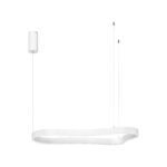 Dussa LED-Hängelampe 52W, IP20, Sandy White, dimmbar, 3000K