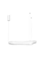 Dussa LED-Hängelampe 52W, IP20, Sandy White, dimmbar, 3000K