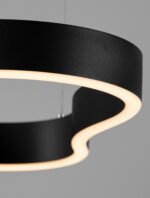 Dussa LED-Hängelampe 52W, IP20, Sandy Black, dimmbar, 3000K – Bild 5