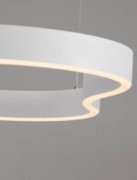 Dussa LED-Pendelleuchte 61W, IP20, Sandy White, dimmbar – Bild 6