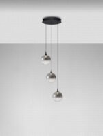 Orenda LED-Hängelampe 15W, IP20, Schwarz, dimmbar – Bild 5