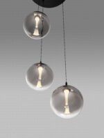 Orenda LED-Hängelampe 15W, IP20, Schwarz, dimmbar – Bild 6