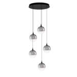 Orenda LED-Hängelampe 20W, IP20, Gradient Smokey, dimmbar