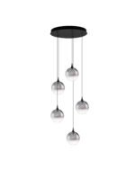 Orenda LED-Hängelampe 20W, IP20, Gradient Smokey, dimmbar
