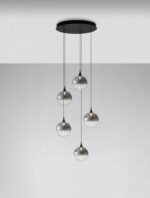 Orenda LED-Hängelampe 20W, IP20, Gradient Smokey, dimmbar – Bild 5
