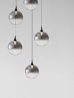 Orenda LED-Hängelampe 20W, IP20, Gradient Smokey, dimmbar – Bild 6