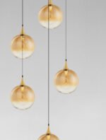 Orenda LED-Hängelampe 20W, IP20, Gradient , dimmbar – Bild 6