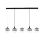 Orenda LED-Hängelampe 20W, IP20, Matt Schwarz, dimmbar
