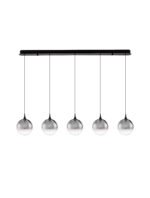 Orenda LED-Hängelampe 20W, IP20, Matt Schwarz, dimmbar