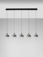 Orenda LED-Hängelampe 20W, IP20, Matt Schwarz, dimmbar – Bild 5