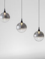 Orenda LED-Hängelampe 20W, IP20, Matt Schwarz, dimmbar – Bild 6