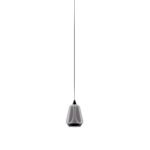 Alish LED-Hängelampe 8W, IP20, Matt Schwarz/Smokey, 3000K