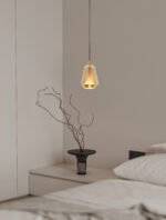 Alish LED-Hängelampe 8W, IP20, Messinggold/Matt Schwarz – Bild 7