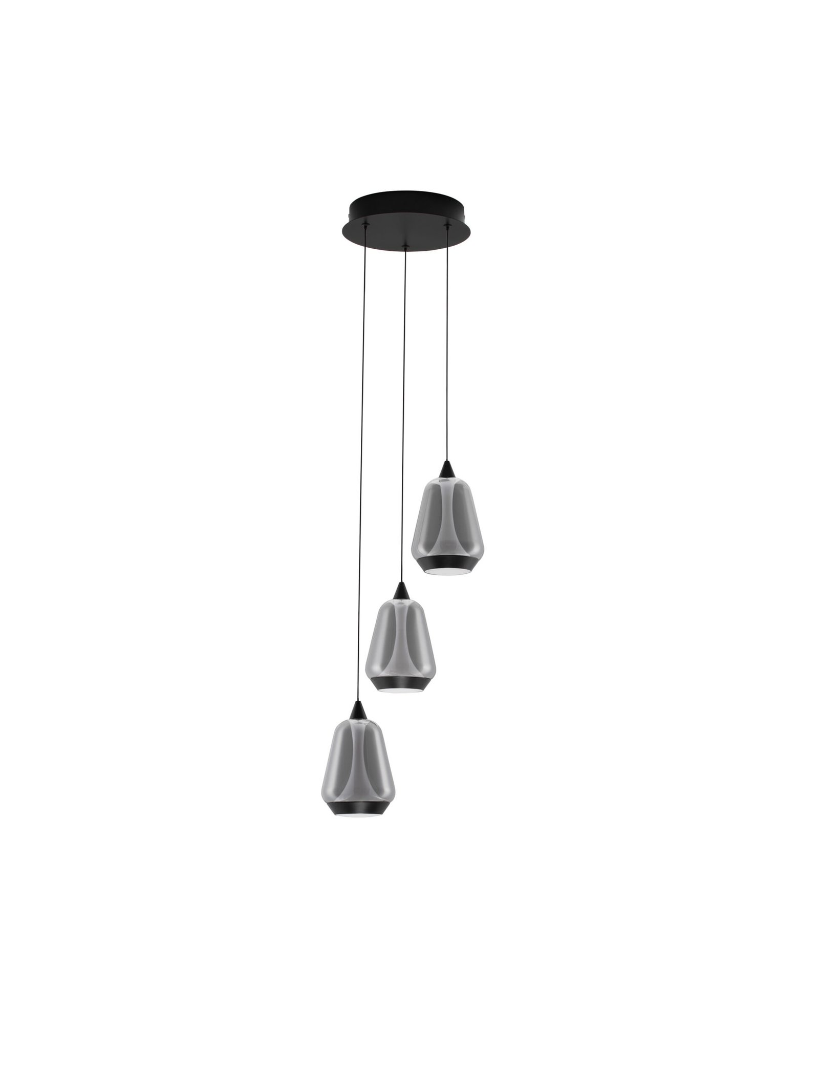 9416967_2 Alish LED-Hängelampe 24W, IP20, Matt Black, 3000K, dimmbar – Bild 1