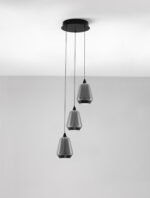 Alish LED-Hängelampe 24W, IP20, Matt Black, 3000K, dimmbar – Bild 4