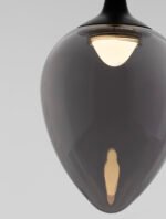Nali LED-Hängelampe 6W, IP20, Smokey-Matt Schwarz, 3000K – Bild 6