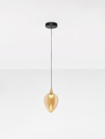 Nali LED-Hängelampe 6W, IP20, Champagne/Messinggold – Bild 5