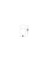 Zero Decken-/Wandleuchte G9 1x5W, IP20, Grau Beton – Bild 8