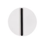 Nalu LED-Wandleuchte 20W, IP20, Schwarz/Weiß, dimmbar