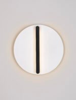 Nalu LED-Wandleuchte 20W, IP20, Schwarz/Weiß, dimmbar – Bild 5
