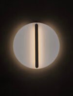 Nalu LED-Wandleuchte 20W, IP20, Schwarz/Weiß, dimmbar – Bild 6