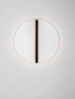 Nalu LED-Wandleuchte 28W, IP20, Schwarz/Weiß, dimmbar – Bild 5