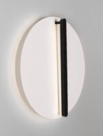 Nalu LED-Wandleuchte 28W, IP20, Schwarz/Weiß, dimmbar – Bild 6