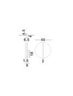 Nalu LED-Wandleuchte 28W, IP20, Schwarz/Weiß, dimmbar – Bild 7