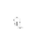 Lois Tischleuchte E27 1x12W, IP20, Natur, Bambus/Baumwolle – Bild 8