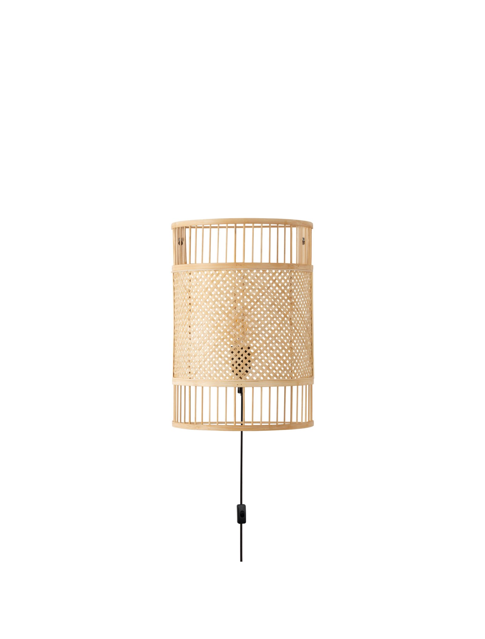 9586534_2 Pale Wandleuchte E27 1x12W, IP20, Natur-Bambus – Bild 1