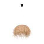 Jaunet Hängelampe E27 1x12W, IP20, Natur-Rattan