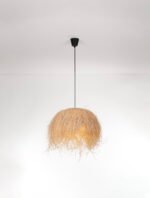 Jaunet Hängelampe E27 1x12W, IP20, Natur-Rattan – Bild 5